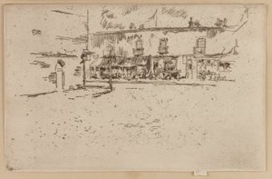 Jübile Yeri, Chelsea, 1887. by James Abbott McNeill Whistler