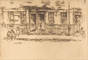 Adalet Yürüyüşü - Chelsea, c. 18861888. by James Abbott McNeill Whistler