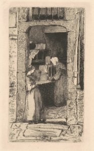 Hardal Satıcısı, 1858. by James Abbott McNeill Whistler