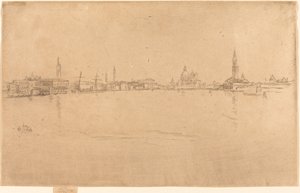La Selam: Şafak, 18791880. by James Abbott McNeill Whistler