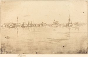 La Selam: Şafak, 18791880. by James Abbott McNeill Whistler