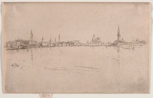 Sağlık: Şafak, c. 1880. by James Abbott McNeill Whistler