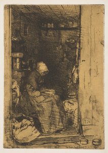 Eski Raggedy, 1858. by James Abbott McNeill Whistler