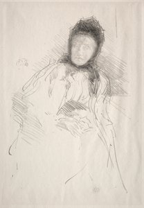 Leydi Haden, 1895. by James Abbott McNeill Whistler