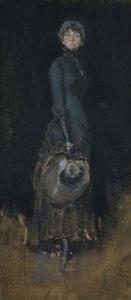 Lady in Grey, ca. 1883. by James Abbott McNeill Whistler