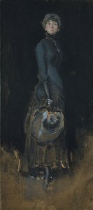 Lady in Grey, ca. 1883. by James Abbott McNeill Whistler
