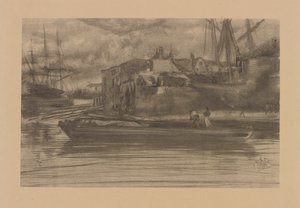 Kireçhane, 1878. by James Abbott McNeill Whistler