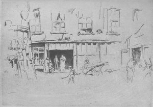 Küçük Mahkeme, c1881, 1904 by James Abbott McNeill Whistler