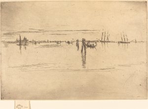 Uzun Lagün, 1880. by James Abbott McNeill Whistler