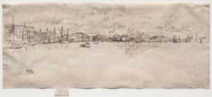 Uzun Venedik. by James Abbott McNeill Whistler