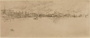 Uzun Venedik, 1879-1880. by James Abbott McNeill Whistler