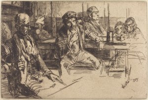 Sahilciler, 1859. by James Abbott McNeill Whistler