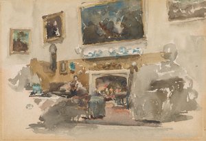Moreby Salonu, 1882-1884. by James Abbott McNeill Whistler