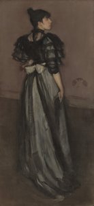 Sedef ve Gümüşün Annesi: Endülüs, 1888--1900 dolayları (tuval üzerine yağlı boya) by James Abbott McNeill Whistler