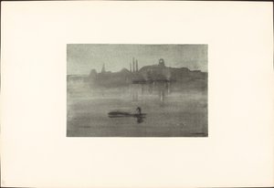Gece, 18781887. by James Abbott McNeill Whistler