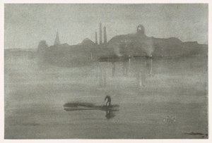 Gece, 1878. by James Abbott McNeill Whistler