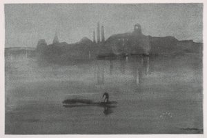 Gece, 1878. by James Abbott McNeill Whistler