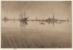 Gece, 1879-1880. by James Abbott McNeill Whistler