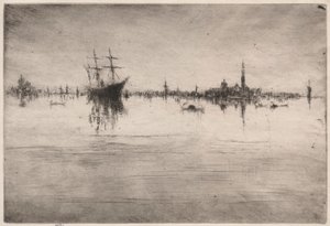 Gece, 1879-1880. by James Abbott McNeill Whistler