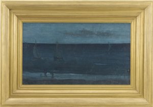 Gece: Mavi ve Gümüş - Bognor, 1871-76 by James Abbott McNeill Whistler