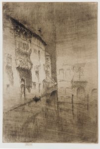 Gece: Saraylar, 1879-1880. by James Abbott McNeill Whistler