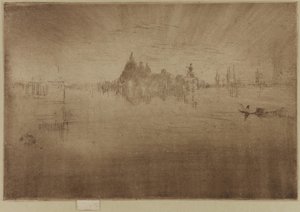 Gece: Selam, 1879-1880. by James Abbott McNeill Whistler