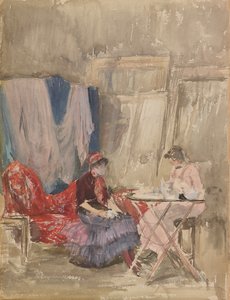 Pembe ve Mor - Stüdyo, 1883-1884