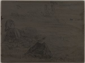 Hemşire ve Çocuk, 1859. by James Abbott McNeill Whistler