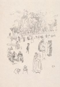 Hemşireler, 1894. by James Abbott McNeill Whistler