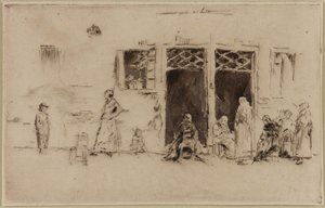 Yaşlı Kadınlar, 1879-1880. by James Abbott McNeill Whistler