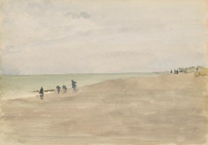 Opal Plajı, 1882-1884. by James Abbott McNeill Whistler