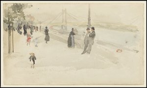 Pembe ve Gümüş - Chelsea, Dolgu, c.1885 by James Abbott McNeill Whistler