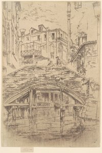 Piovan Köprüsü, 1879-1880. by James Abbott McNeill Whistler