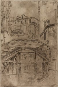 Piovan Köprüsü, 1879-1880. by James Abbott McNeill Whistler