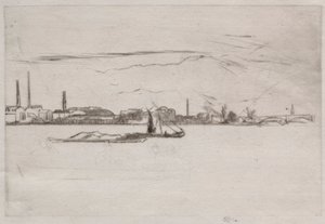 Fiyatlar Şamdanlar. by James Abbott McNeill Whistler