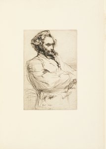 Baskı, Drouet by James Abbott McNeill Whistler
