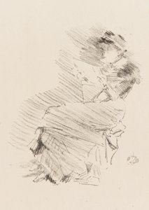 Okuma, 1879 ve 1887. by James Abbott McNeill Whistler