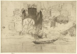 San Biagio Yirmi altı gravür seti (seri başlığı) by James Abbott McNeill Whistler