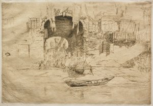 San Biagio. by James Abbott McNeill Whistler