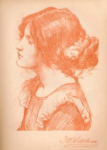 Bir Kadının Kroki c1885, 1896 by James Abbott McNeill Whistler