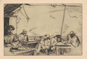 Üç Kuruşlu Çorba, 1859. by James Abbott McNeill Whistler