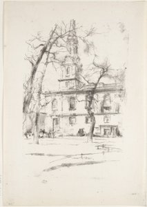 St. Giles-in-the-Fields, 1896 by James Abbott McNeill Whistler