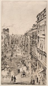 Aziz James Caddesi. by James Abbott McNeill Whistler