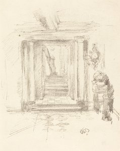 Merdiven, 1891. by James Abbott McNeill Whistler