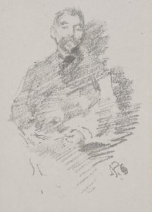 Stephane Mallarme by James Abbott McNeill Whistler