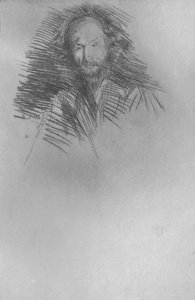 Swinburne, c1877, 1904 by James Abbott McNeill Whistler