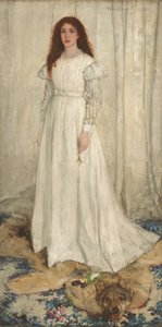 Beyaz Senfoni, No. 1: Beyaz Kız, 1862. by James Abbott McNeill Whistler