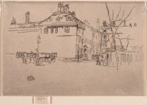Tapınak, 1886. by James Abbott McNeill Whistler