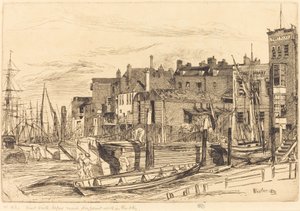 Thames Polisi, 1859. by James Abbott McNeill Whistler