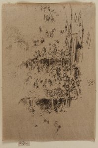 Manastır Jübilesi, 1887. by James Abbott McNeill Whistler